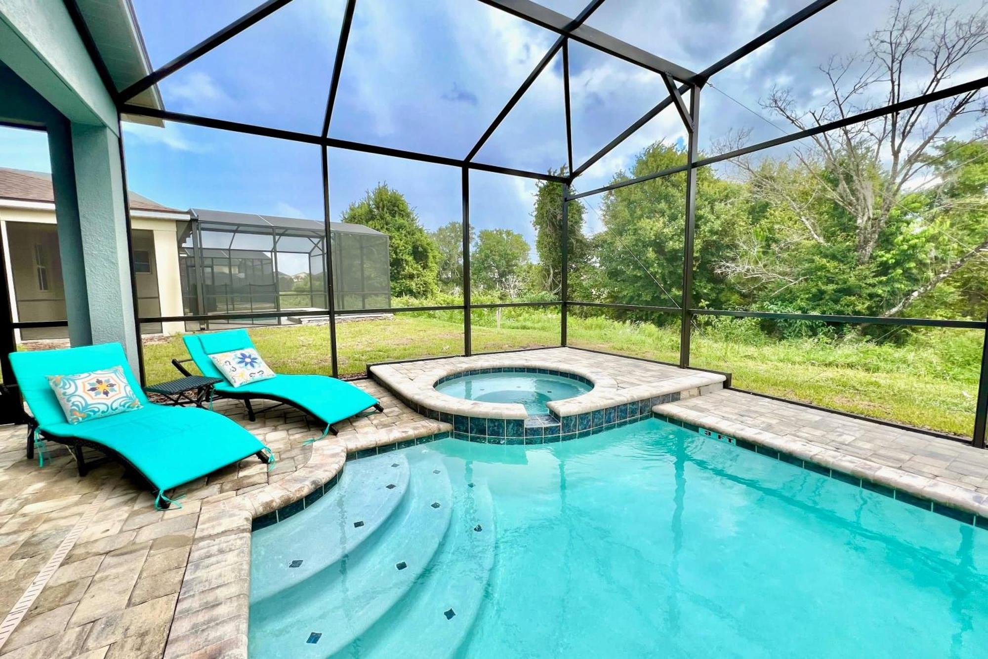Stunning Rare Lake Front 7Br Holiday Home - Sleeps 14 - Pool, Hot Tub, & Games! 奥兰多 外观 照片